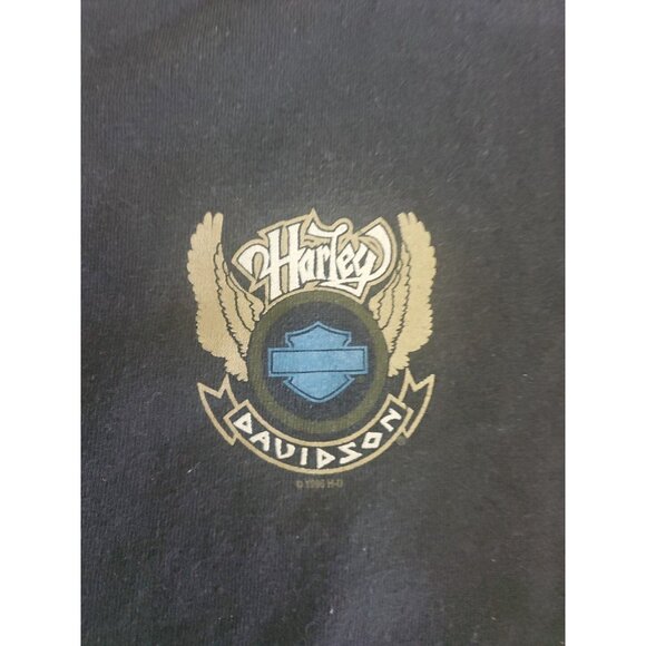 Vintage 1995 Motor Harley Davidson Cycles Double Sided  Shirt Men's Size XXL - Picture 4 of 11